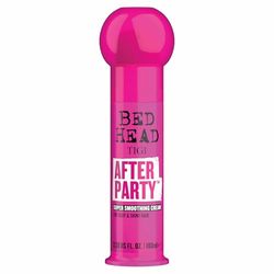 Bed Head by TIGI After Party Super Smoothing Cream – Anti Frizz hair styling product with humidity protection for frizzy, dull or coarse hair, 100ml​