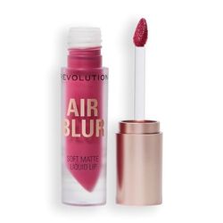 Revolution Air Blur Matte Liquid Pomadka w płynie, długotrwały kolor, do twarzy, wegańskie i nieokrutne, Sultry Deep Mauve, 3,5 ml