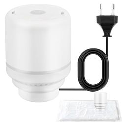 Draagbare elektrische vacuümpomp voor kleding, 220 V, 30 W, kleine pomp, 4,0 kPa, sterke zuigkracht voor reizen, kamperen, vliegen