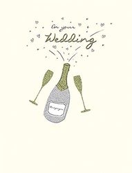 Piccadilly Greetings Contemporary Wedding Card Wedding - 8 x 6 inches