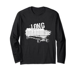 Avventura in discesa con longboard Maglia a Manica