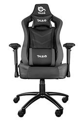 TALIUS Tal-Vulture Sedia da Gioco, Pelle Sintetica Poliuretano 0, Grigio, No aplicable