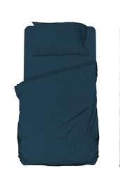 hermet Parure de lit Une Place et demie en Microfibre, Avio, Parure de lit, Drap Plat, Drap-Housse avec Coins, taie d'oreiller, Winner