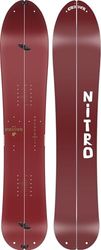 Nitro Snowboards Slash Split BRD '25 Powderboard, Tapered Directional Splitboard, True Camber, All Terrain, Wide, voor grote voeten, 3D Surf-Tech