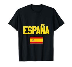 España Amor Heartbeat España España Pasión Camiseta