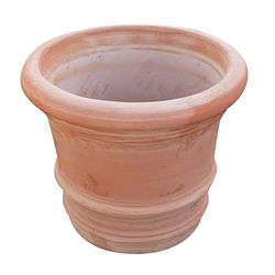 Biscottini Vaso per Piante da Esterno 71x63x71cm Made in Italy - Vasi Terracotta Grandi da Esterno - Vasi per Piante da Esterno - Vaso Grande da Esterno