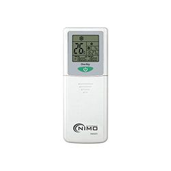 Universele afstandsbediening voor airconditioning; eenvoudig te controleren; compatibel met meerdere merken en modellen; ideaal als vervanging of als extra afstandsbediening.