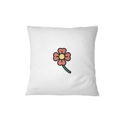 Bona Basics, Housse de Coussin décorative, Housse de Coussin décorative, décoration de Maison, pour canapé, café, Taille : 45 x 45 cm, Couleur : Blanc