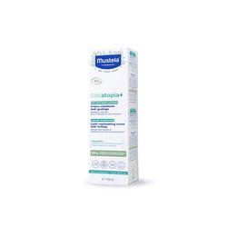 Mustela Stelatopia Crème Anti-Démangeaisons BIO, Visage et Corps, Bébés, Enfants, Toute la Famille - Peau Extrêmement Sèche ou Dermatite Atopique, 99% d'Ingrédients d'Origine Naturelle (150ml)