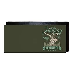 Bonamaison, Rectangle Digital Printed Gaming Mouse Pad for Gamers, Non-Slip Base, for Office and Home, Single Player Games L, Size:90 x 40 cm