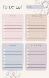 PAPERBACK TO DO LIST | To Do List Notepad | Minimalistic Design To Do List | Notepad