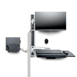 StarTech.com Estación de Trabajo Soporte de Pared para Monitor VESA de 32" (10kg) Teclado, Ratón y Ordenador CPU - Articulado