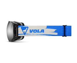 Vola Masque Zippy Fun Blue (Verre Silver Miroir) Adulte Unisexe, Bleu, 20