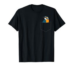 Kingfisher Bird In A Pocket Cute Pocket Kingfishers Camiseta