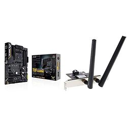 ASUS TUF GAMING B450-PLUS II Scheda madre Gaming AMD B450 (AM4) ATX + PCE-AX3000 Dual-Band PCI-E WiFi 6 (802.11ax)