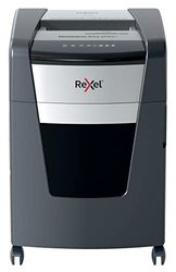 Rexel 2021512MEU - Destructora de Papel XP512+ Momentum Extra de Micro Corte, Destruye 12 Hojas a la Vez, Nivel de Seguridad P5, Tecnología Antiatascos, Oficina, Papelera Extraíble de 45 Litros, Negra