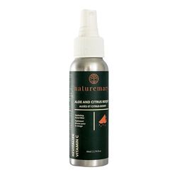 Naturemary Vitamin C Facial Mist - Hydrating Face Spray - Vitamin B, Folic Acid, and Botanical Extracts Shrink Pores - Aloe and Citrus Boost - 80 ml