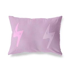 BonaMaison Fundas para Cojínes, Patrón Aleatorio Funda de Almohada para Sofá Coche Silla Oficina Cama Decorativa Moderna Decoración del Hogar, 35x50 Cm - Diseñado y Fabricado en Turquía