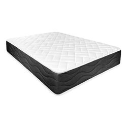 Somnia Descanso - Materasso viscoelastico Bombay reversibile, ergonomico, comfort e durezza ottimali, spessore 25 cm, antiacaro, antibatterico e ipoallergenico, 90 x 200 cm