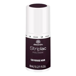 alessandro Striplac Vermelho de unhas UV Rouge Noir, macio e durável, fácil de remover graças à tecnologia Peel-Off, vegano e sem crueldade animal, 8 ml