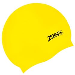 Zoggs Boné de natação, adulto unissexo, amarelo, tamanho único