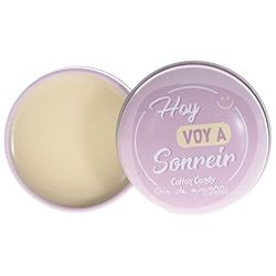 LIP BALM LATA FRASES 01 COTTON CANDY - HOY VOY A SONREIR