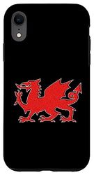 Coque pour iPhone XR Drapeau du dragon gallois, drapeau du Pays de Galles, Angleterre