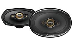 Pioneer TS-A6971F Set di diffusori coassiali a 4 vie da 6 x 9 con 2 altoparlanti (600W max. ciascuno, 100W sine), profondità di installazione 72 mm, taglio di installazione 153 x 222 mm, con griglia