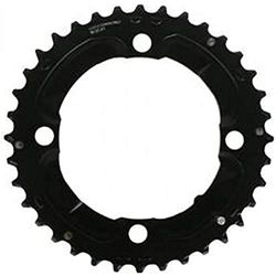 SHIMANO M677/617 Plato, Adultos Unisex, Negro, 36 Dientes
