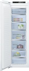 Bosch - Congelador Integrable, 56 cm, Serie 6, NoFrost, Cajón BigBox, Silencioso, Blanco, GIN81ACE0