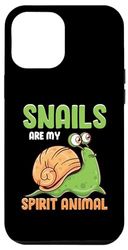 iPhone 13 Pro Max Snail Lover Design For Slug Owner - Snails Spirit Animal Case