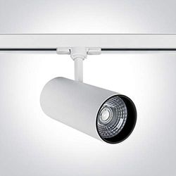 ONE Light - 65642CT/W/C Blanc COB LED 30W CW Track Spot 38deg 230V