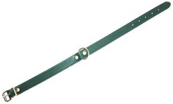 Heim 6000894 leren halsband, 30 mm breed, 70 cm lang, groen