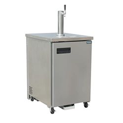 Polar Refrigeration G-series Distributeur de biere en fut tirage direct avec robinet 150W, acier inoxydable, 2°C à 8°C, 1312x612x760 mm, Classe énergétique C, Connecteur de fût de type A, GE632