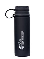 Contigo Fuse roestvrijstalen drinkfles, 100% lekvrij, grote waterfles met breed schroefdeksel, houdt dranken maximaal 30 uur koud, premium outdoor thermofles, 700 ml