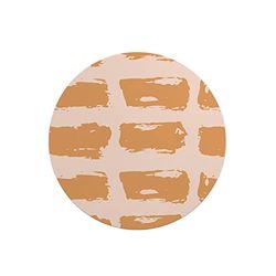Questo Casa, Round Digital Printed Mouse Pad, Non-Slip Base, for Office and Home, Diameter:22cm