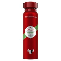 Old Spice Restart Déodorant pour le corps - Spray déodorant - Sans aluminium - Pour homme - Parfum longue durée - 150 ml