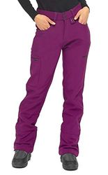 ARCTIX Sarah Fleece-Lined Softshell Pants, Pantaloni da Neve Donna, Prugna, Medium (8-10) Regular