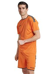 hummel Homme Hmlauthentic Poly Jersey S/S Maillot, Tangerine, L EU