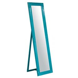 Biscottini Vloerspiegel voor slaapkamer, 45 x 5 x 166 cm, vloerspiegel met houten frame, lange spiegel vanaf de grond