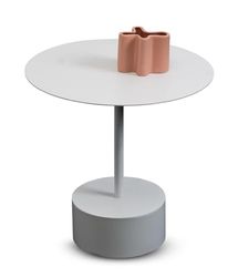 M2 Kollektion Table d'appoint Teddy 1", H = 50 cm, D = 50 cm
