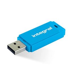 Integral 64GB Neon USB Stick 64GB 2.0 sleutelhanger