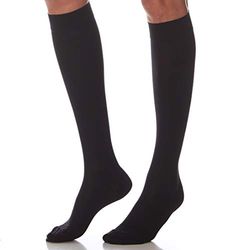 Scudotex Media Corta Microfibre K2 Punta Cerrada Color Negro Talla 2-1 unidad