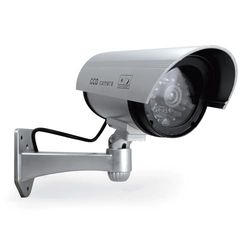 Avidsen 123054 Exterior Negro, Plata - Cámara de vigilancia (Exterior, Negro, Plata, Pared, 180°, Alámbrico)