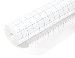 HERMA 25 m x 40 cm Self Adhesive Sticky Book Cover Plastic Film Roll, Clear