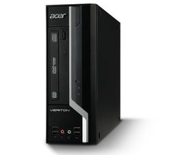 Acer Veriton VX2611G PC, Processore Intel Core i3 3.4 GHz, RAM 4 GB, HDD 500 GB