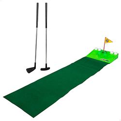 COLORBABY 49992 - CB Sports Juegos de Golf para niños, Mini Golf Contiene 8 Piezas: Palos de Golf, 4 Pelotas y Alfombra, Juegos Deportivos, Juegos de Deportes, Juegos de Exterior, Juego Golf niños