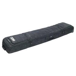 EVOC Snow Gear Roller Bolsa de esquí y Snowboard (Acolchada, Plegable, para 3-4 Pares de esquís o 2 Snowboards, Ruedas de patín Intercambiables, con Compartimento para avalanchas, tamaño: XL), Negro