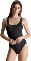 Calvin Klein Dames One Piece-Rp, Pvh Zwart, XL, Pvh Zwart, XL