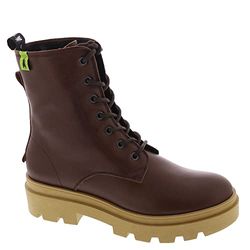 Fly London Women's JACY881FLY Combat Boot, Chocolate, 7 UK